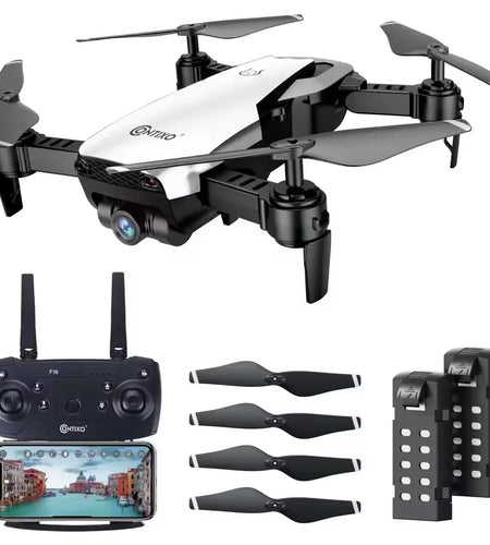 F16 FPV Drone with Camera, 1080P HD, Follow Me, Altitude Hold, 2.4Ghz