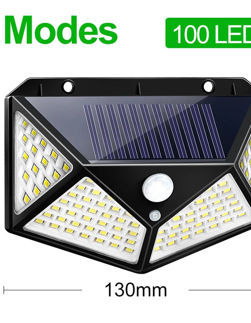 Load image into Gallery viewer, 100 LED/180LED Solar Light Outdoor Solar Lamp Sunlight Waterproof PIR Motion Sensor Light for Garden Decoration Yard Solar Light
