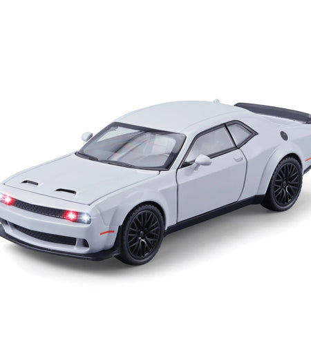 1/32 Hellcat Redeye Alloy Diecast Muscle Car Model Sound & Light Children'S Toy Collectibles Birthday Gifts Original Box Present