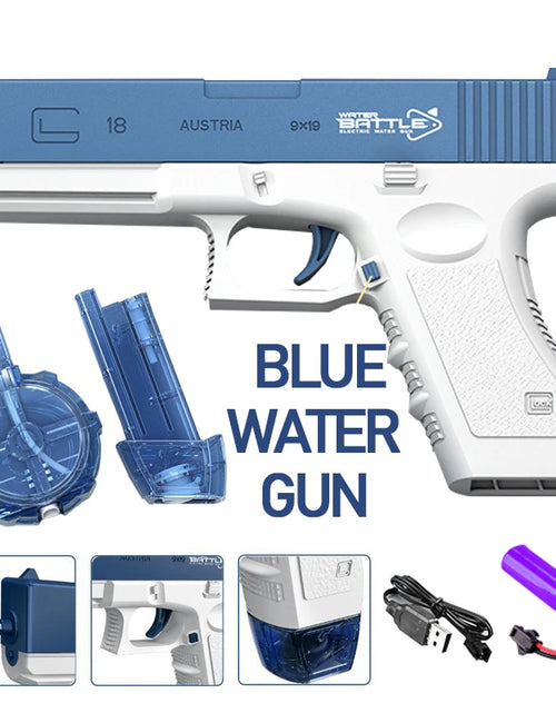 Load image into Gallery viewer, Electric Water Spray Toy Bursts Children High-Pressure Strong Charging Energy Bared Water Automatic Water Spray Summer Tos
