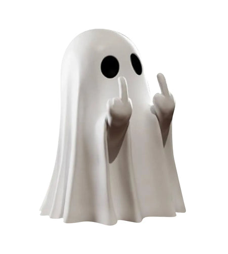 2024 New Halloween Middle Finger Love Ghost Ornaments Halloween Decoration Halloween Ornaments