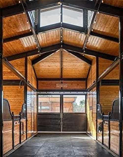 Load image into Gallery viewer, American Floor Tiles - Heavy Duty Stall Tiles - Stable/Horse Tiles - Thick, Durable Rubber Flooring Solid Black 8&#39; X 20&#39; Set 1/2&quot; Thick (40 Tiles Total)
