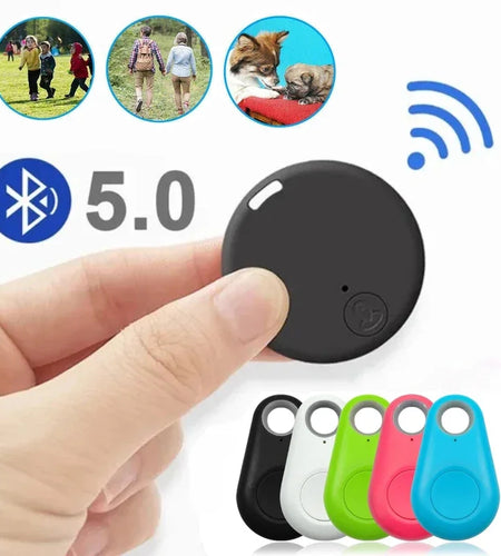 Mini GPS Mobile Bluetooth 5.0 Tracker Anti-Lost Device round Anti-Lost Device Pet Kids Bag Wallet Tracking Smart Finder Locator
