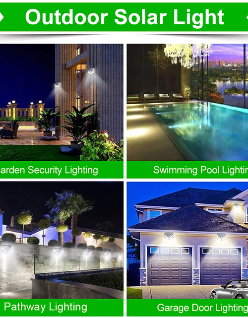 Load image into Gallery viewer, 100 LED/180LED Solar Light Outdoor Solar Lamp Sunlight Waterproof PIR Motion Sensor Light for Garden Decoration Yard Solar Light
